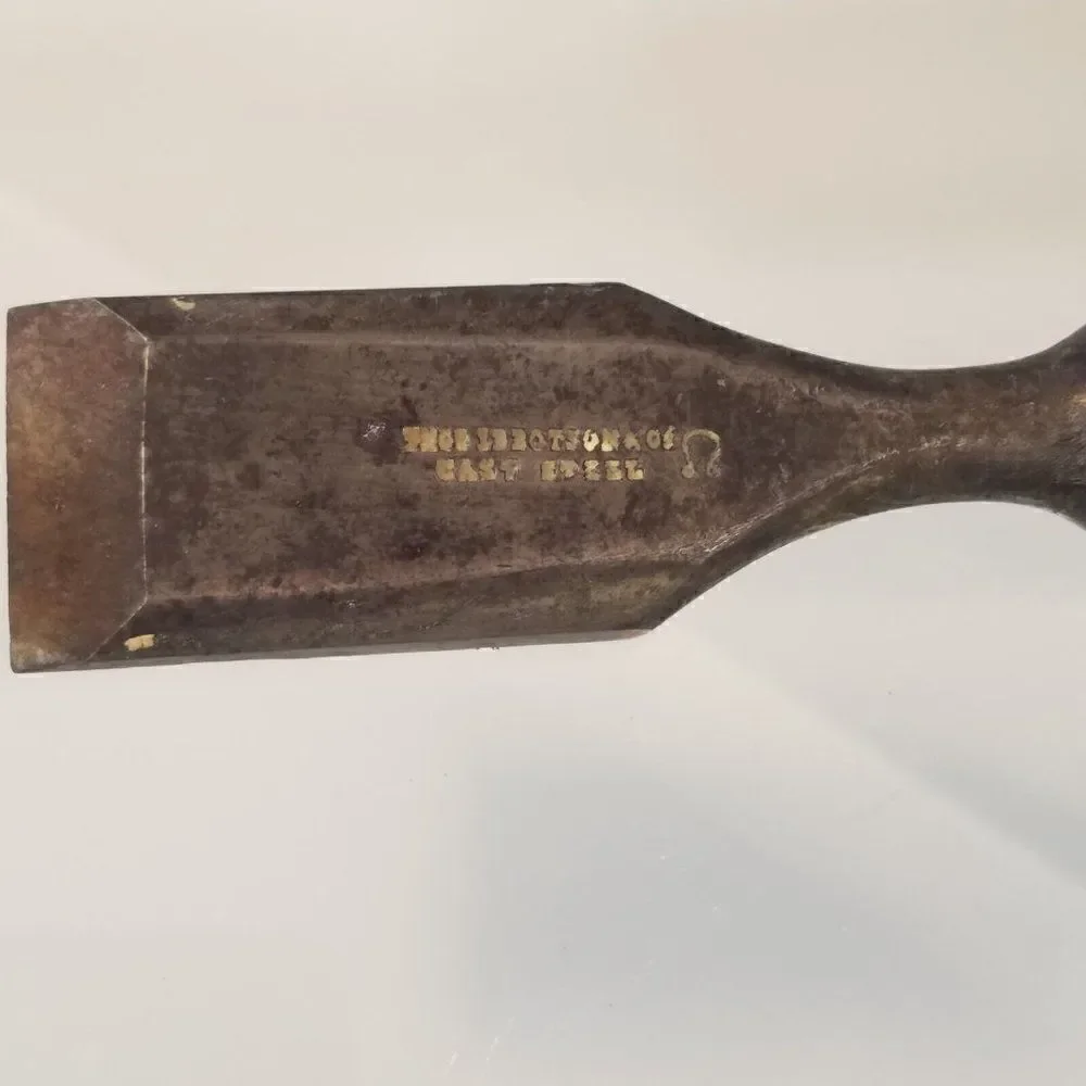 Vintage Antique Thomas Ibbotson Cast Steel Chisel Woodworking Tool